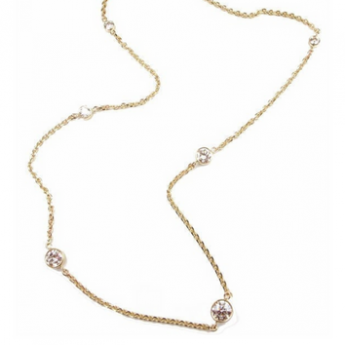 diamond by the inch necklace