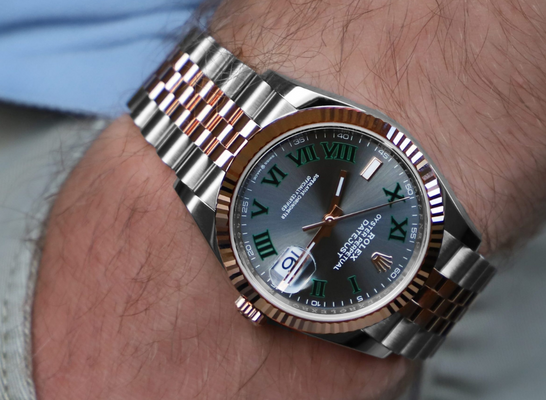 preowned Rolex Datejust two tone customer review
