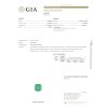 1.51ctw GIA Colombian Emerald Halo Ring 14K Gold GIA certificate