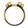 .12ctw Diamond Solitaire Ring Enhancer 14K Gold top