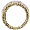 4.50ctw Diamond Dome Ring 18K Gold & Platinum Profile