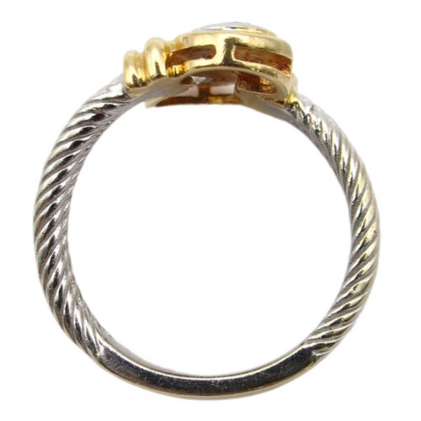 .40ctw Diamond Bypass Ring 14K top