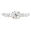 .46ctw Old European Diamond Art Deco Engagement Ring Platinum side (2)
