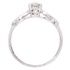 .50ctw Old European Diamond Art Deco Engagement Ring Platinum side (2)