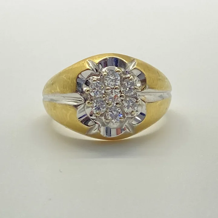 Men's kentucky clearance cluster ring