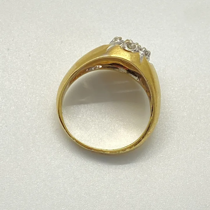 Men's Diamond Wedding Band - Crown Ring Collection - The Diamond Guys