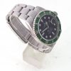 Pre-Owned 2007 Rolex Anniversary Submariner 40MM Watch With Black Maxi Index Dial And Green Bezel (The Kermit) With Oyster Band Model# 16610LV Left