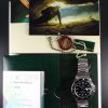 Pre-Owned Rolex Submariner 2007 Stainless Steel 40MM Watch With Black Index Dial And Black Bezel With Oyster Band Model# 16610 box papers top