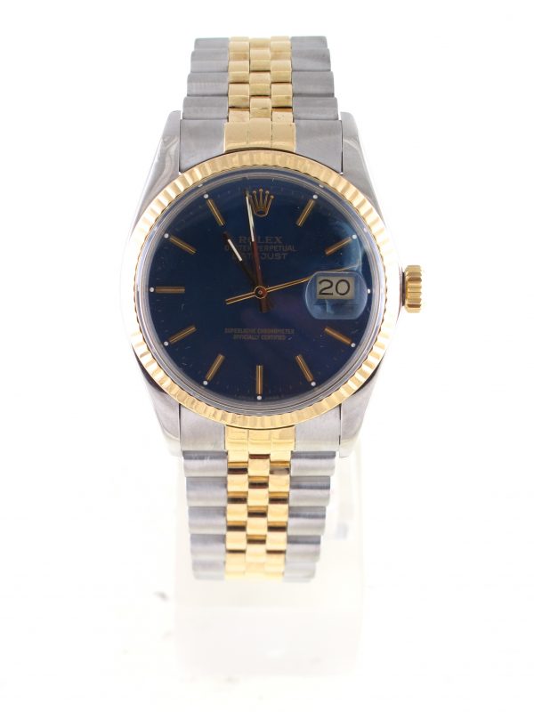 Pre-Owned Rolex Two Tone Datejust (1985) 16013 Front