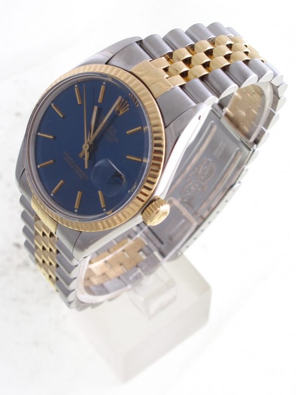 Pre-Owned Rolex Two Tone Datejust (1985) 16013 Left