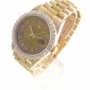 Pre-owned Rolex Bark Day-Date Presidential (1990) 18k Yellow Gold 18248 Left
