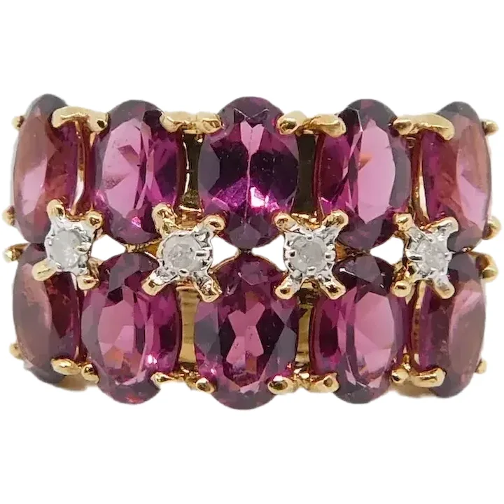 5.08ctw Pink Tourmaline Ring 14K Yellow Gold