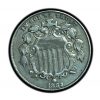 1882 Shield Nickel XF