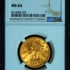 1893 $10 Liberty Head Gold Eagle MS64 NGC