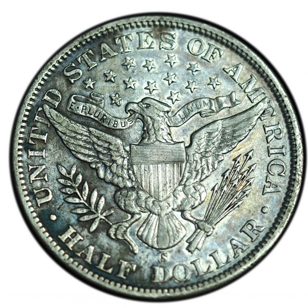 1894-S Barber Half Dollar XF