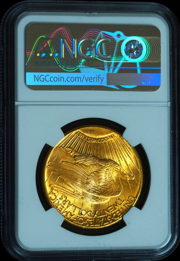 1927 $20 Gold Saint Gaudens Double Eagle MS64