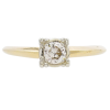 .20ct Diamond Solitaire Vintage Engagement Ring 14K side (2)