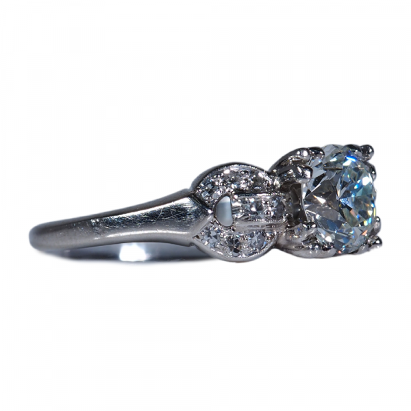 Art Deco Engagement Ring Side