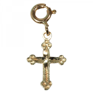 Cross Charm Front