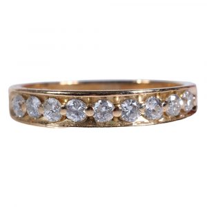 Diamond Band Ring Front