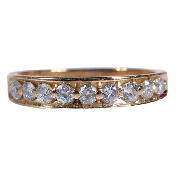 Diamond Band Ring Front