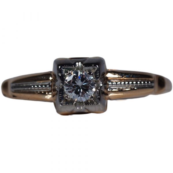 Diamond Promise Ring Front