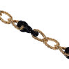 Onyx Rope Bracelet Detailed