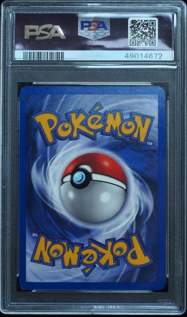 1st Edition Dark Charizard 4/82 Pokemon Card PSA 9 Mint back