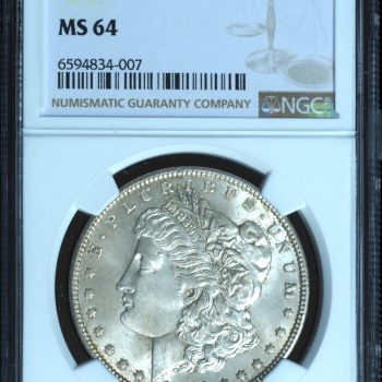 1904-O Morgan Dollar 3,720,000 Minted Condition: MS64 NGC .77344 actual silver content