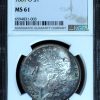 1881-O Morgan Silver Dollar MS61 NGC