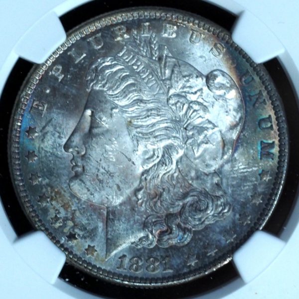 1881-O Morgan Silver Dollar MS61 NGC
