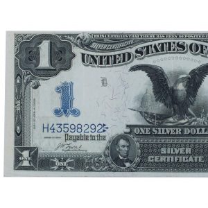 1899 $1 Silver Certificate Black Eagle Choice XF