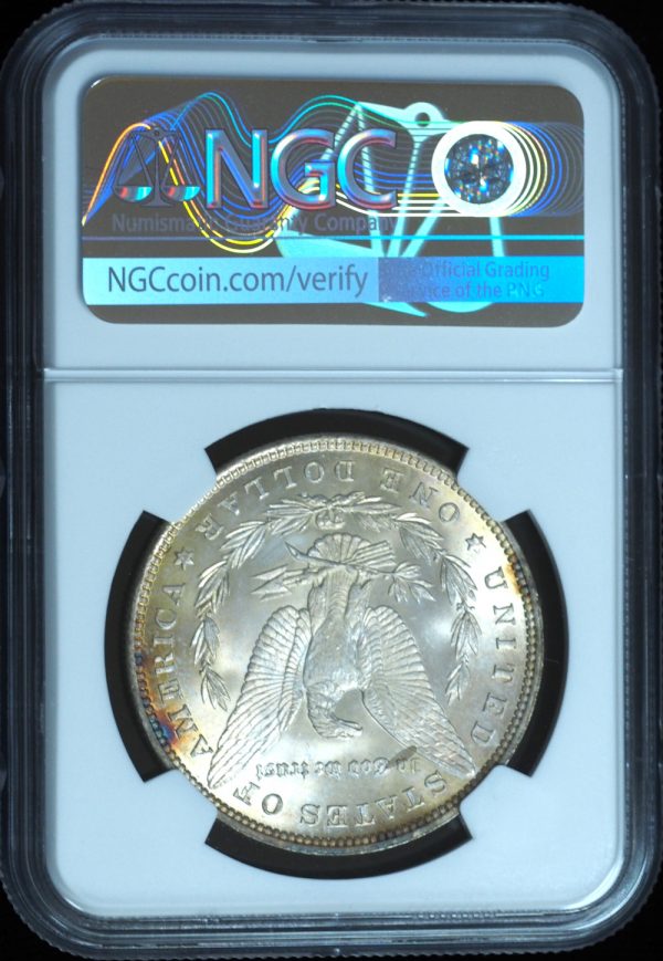 1881 Morgan Silver Dollar MS62 NGC