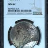 1885-O Morgan Silver Dollar MS62 NGC
