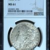 1883-O Morgan Silver Dollar MS61 NGC