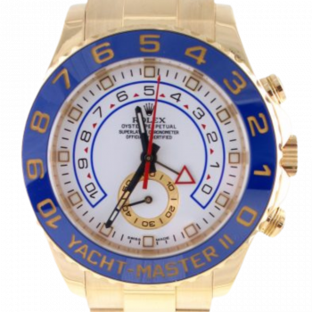 Pre-Owned Rolex Yachtmaster 2 (2014) 18kt Yellow Gold 116688