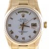 Pre-owned Rolex Day-Date Presidential (1987) 18k Yellow Gold 18038 Front Close