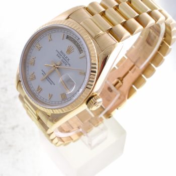 Pre-owned Rolex Day-Date Presidential (1987) 18k Yellow Gold 18038 Right