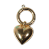 Puffed Heart Pendant Front