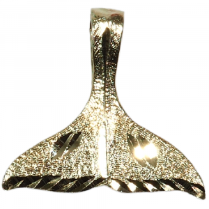 Whale Tail Charm Front
