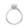 1.75 diamond solitaire engagement ring profile