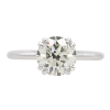 1.79ct Round Brilliant Diamond Solitaire Engagement Ring 14K White Gold side (2)