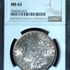 1878-P 8TF Morgan Silver Dollar MS63 NGC