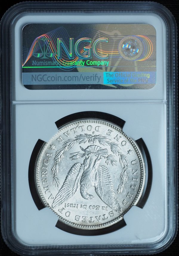 1887-S $1 AU53 NGC