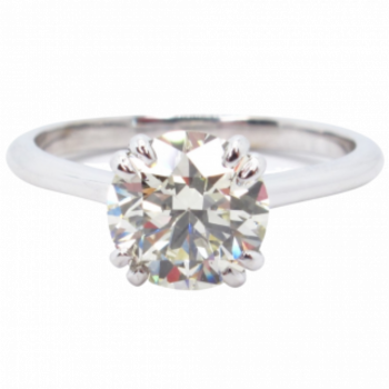 1.79ctw Round Brilliant Diamond Solitaire Engagement Ring