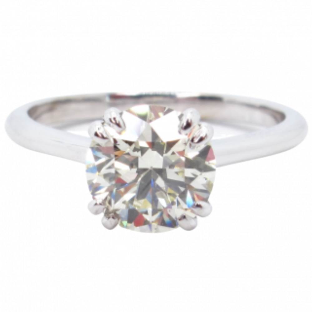 1.79ctw Round Brilliant Diamond Solitaire Engagement Ring