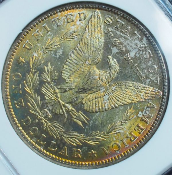 1881-S Morgan Dollar Binion Collection MS64 Toned