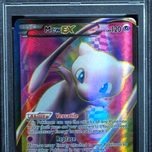 Mew EX 120of 124 Dragons Exalted Holo Pokemon Card PSA 9 Mint