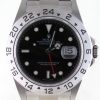 Pre-Owned Rolex Explorer II (2007) Stainless Steel 16570 Front Close