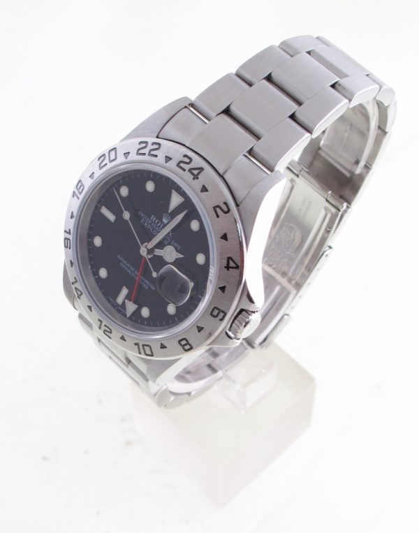 Pre-Owned Rolex Explorer II (2007) Stainless Steel 16570 Right